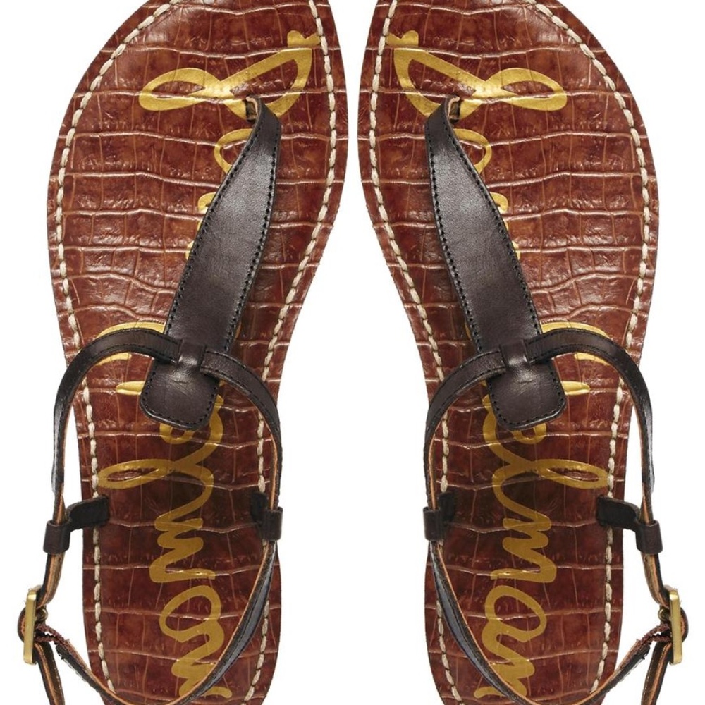 Sam Edelman Gigi Sandal - Espresso Brown